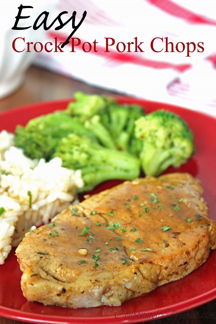 Wednesday’s Weekly Savings Tips: Save Time On Dinner With Crock Pot Pork Chops!