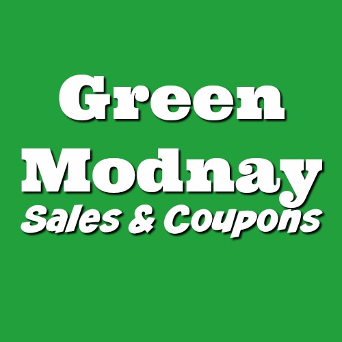 LOTS Of Green Monday Sales + Coupon Codes!