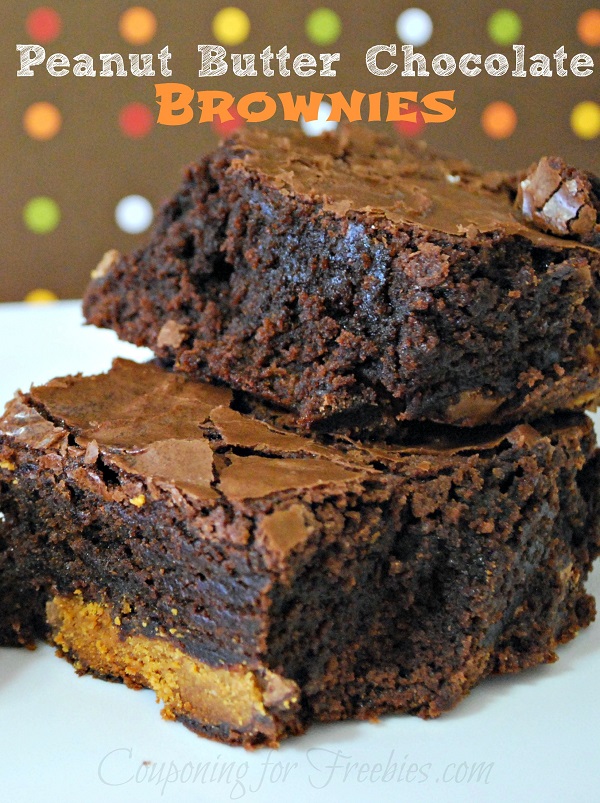 Easy Chocolate Peanut Butter Brownies