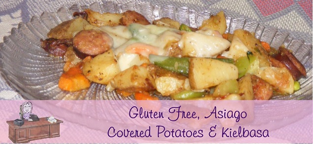 Recipe For Asiago Covered Potatoes & Kielbasa